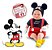 Boneco Mickey Mouse em Vinil Classic Dolls Recém Nascido Roma - Imagem 1