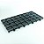 Estrado Piso Pallet Plástico Resistente 25x50 Paletes Preto - Imagem 1