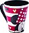 Caneca Da Minnie Com Alça Plástico  360 Ml - Imagem 1