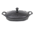 Assadeira Oval Ferro Fundido Com Tampa 35x24x5Cm - Imagem 1