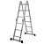 Escada de Aluminio MultiFuncional 4X3 MOR - Imagem 1