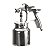Pistola De Pintura Baixa Produção Sucção 825ml Ms25 Steula - Imagem 1