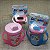Copo Infantil Com Alças E Bico 320ML Bichinhos 6 Meses Azul - Imagem 6