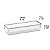 Kit 4 Potes Organizadores Multiuso Gavetas Modular Acrimet - Imagem 2