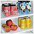 Kit 4 Potes Organizadores Quadrados Grandes Multiuso Modular - Imagem 3