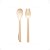 Marmita Hermética com talheres de bambu e PP off white 1,1L - Imagem 3