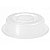 Tampa Para Microondas Prático Transparente 27x6 Cm BPA free - Imagem 1