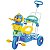 Triciclo Gangorra Infantil Cachorrinho com Capota 3x1 Azul - Imagem 2