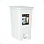 Lixeira Com Pedal Seletiva 41X29,5X54cm Fly 40 litros Branco - Imagem 1