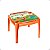 Mesa Plástico Mesinha infantil Dinossauros Laranja com Label - Imagem 1