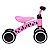 Bicicleta De Equilíbrio Andador Infantil Bike Sem Pedal Cor Rosa - Imagem 2