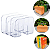 Organizador Elegance Multiuso Transparente 24,5x20x10cm - Imagem 1
