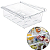 Organizador Com Gaveta Diamond para Cozinha e Lavandeira etc - Imagem 1