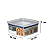 Pote Para Alimentos Tampa Hermética Lumini 1.060ML BPA free - Imagem 2