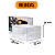 Organizador Multiuso Resistente 1 Gaveta Diamond 38X32X21 CM - Imagem 2