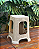 Banco Banqueta Resistente Rattan Banquinho Cor Nude - Imagem 7