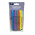 Kit 6 Canetas Esférica 1.0 Glossy 6 Cores Pastel KZ98168 - Imagem 3
