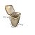 Cesto Rattan De Roupas Organizador Com Tampa Cor Nude 50 Lts - Imagem 4