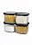 Kit 4 Pote Hermético Acríico Organizadores Geladeira 500 ML - Imagem 1