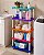 Estante 5 Andares Colorida 135cm Grande Organizador Multiuso - Imagem 3
