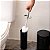 Escova Sanitária Preta Aço Com Suporte Banheiro Mor Colors - Imagem 3