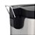 Lixeira Inox 6L Com Pedal Banheiro Cozinha Quadrada Mor - Imagem 6