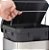 Lixeira Inox 6L Com Pedal Banheiro Cozinha Quadrada Mor - Imagem 3