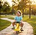 Carrinho Infantil Super Car Cor Amarelo Volante Gira 360 - Imagem 7