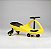 Carrinho Infantil Super Car Cor Amarelo Volante Gira 360 - Imagem 6