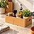 Caixa Organizadora Bambu Retangular Com Alça 24x13x7,6cm - Imagem 3