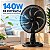 Ventilador Breeze Air 40cm 7 Pás Preto 140w Diâmetro 40 Cm - Imagem 3