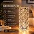 Luminária De Mesa Touch LED Cristal USB Recarregável 21,5cm - Imagem 6