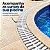 Grelha Plástica Flexível Para Piscinas 15cm x 50cm Branca MOLDHTEC - Imagem 5
