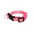 Coleira P/ Cachorro Rosa P 15mm 40cm My Pet - Imagem 1