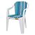 Almofada Para Cadeiras De Praia e Plásticas Com Encosto - Imagem 10