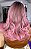 Part Lace Sherry Rosa com Raiz Escura  Ondulada - Imagem 3
