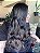 Lace Front Justine Preta com Mechas Ondulada - Repartição Livre 13x3 - Imagem 7