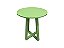 Mesa lateral pé cruzado verde - Imagem 1