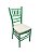 Cadeira Tiffany verde - Imagem 1