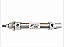 Cilindro pneumático mini iso 6432 dupla ação ø25 x 40 mm curso - Imagem 2