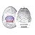 Egg Masturbador Masculino Texturizado Shiny - Imagem 2