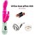 Vibrador Duplo com 8 modos de Vibração Plug Lateral para Clitóris Roxo - Imagem 4