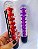 Vibrador Texturizado com Capa Peniana Extensora Roxo - Imagem 3