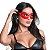 Kit Tiazinha Máscara e Chibata Vermelho - Imagem 3