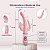 Vibrador Estimulador Ponto G Clitóris e Plug Anal 12 Modos 3 Em 1 - Imagem 8