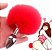 Plug Anal de Metal com Pompom Roxo Coelinha P - Imagem 2