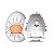 Egg Masturbador Masculino Texturizado Shiny - Imagem 1