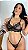 Conjunto Lingerie Calcinha Sutiã com Hobby Preto - Imagem 2