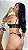 Conjunto Lingerie Calcinha Sutiã com Hobby Preto - Imagem 3