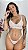 Conjunto Lingerie Calcinha Sutiã com Hobby Branco - Imagem 2